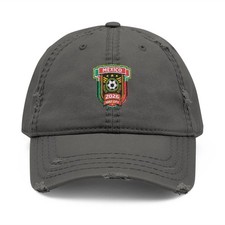 Distressed Dad Hat Embroidery 