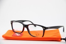 NEW RAY-BAN RB 5228 2000 BLACK SILVER AUTHENTIC EYEGLASSES 55-17