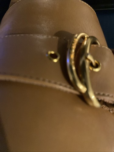 Cole Haan Women's Crosby Slide Sandal, Dark Caramel Leather, 8.5 B NEW - Picture 8 of 16