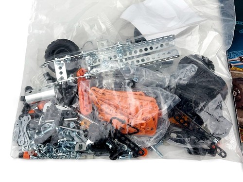 Erector Evolution Rimorchio Dumper 2 in 1 Set 6023687 Meccano Vero Metallo Giocattoli R Us - Foto 9 di 9