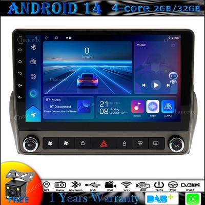 9''Android 14 Autoradio GPS SAT Navi Carplay DAB For Chevrolet Chevy Camaro 10-15
