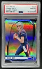 2024 Panini Prizm Drake Maye RC Silver Rookie #329 Patriots PSA 8