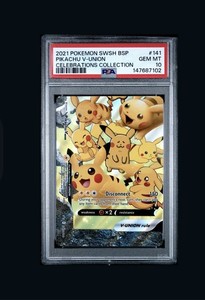 Pikachu V Union Psa 10 | eBay