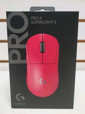 Logitech Pro X Superlight 2 (Pink, 910-006795) Lightspeed Wireless Gaming Mouse