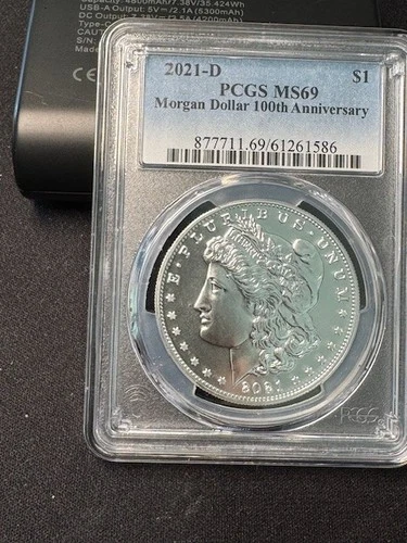 2021-D Morgan Silver Dollar  MS69 PCGS