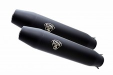 Coppia Terminali GPR per Honda VF 1000 F-F Deeptone Black Cafè Racer 85-89