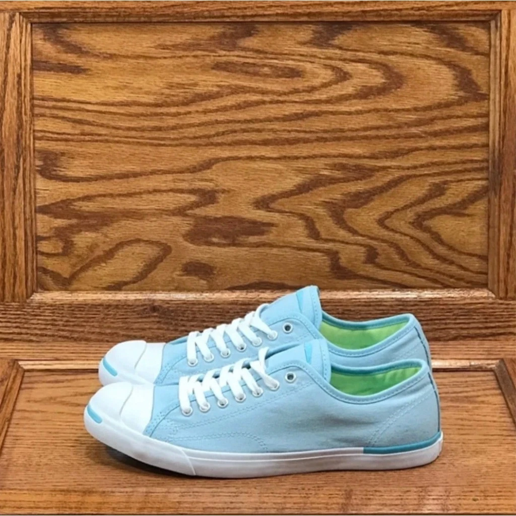 Converse Jack Purcell LP LS OX Ocean Bliss blau Turnschuhe 160816C Größe Herren 8,5