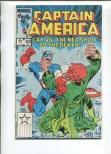 CAPTAIN AMERICA #300 VF+ WP V1 MARVEL 1984! CAP VS THE RED SKULL TO THE DEATH!!!