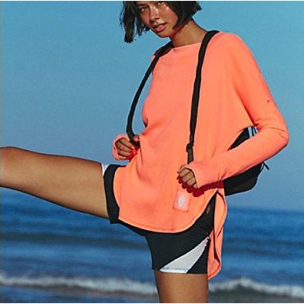 Free People Movement | Simply Layer | Electric Orange | Women's Size XL | NWT