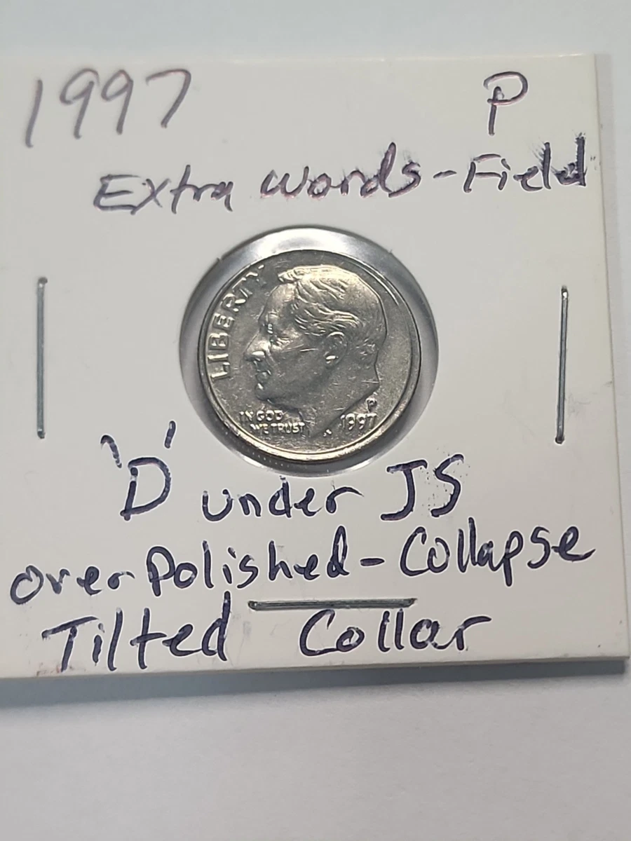Roosevelt Dime 1997 Business US Coin Errors for sale | eBay