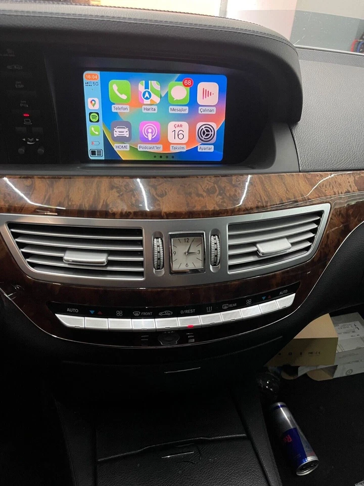 Mercedes Benz S Klasse W221 W216 Wireless Carplay Android Auto für NTG3.0 NTG3.5 - Bild 2 von 4