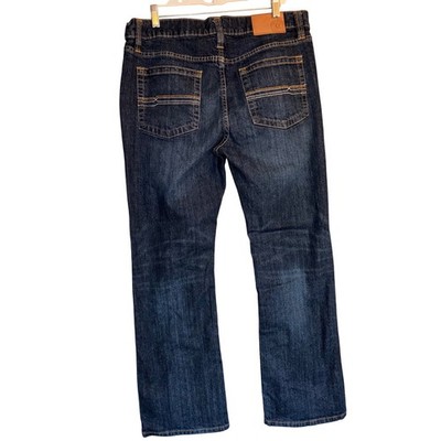Cody James Wyatt Slim Bootcut Jeans Mens 34x31 Dark Wash Western Denim Cowboy