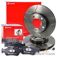 BREMBO SPORT MAX BREMSSCHEIBEN Ø286 BELÜ+BELÄGE VORNE FÜR BMW Z4 E85 BJ AB 03-