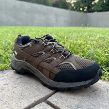 Merrell Moab Kids Boys Size 2 Hiking Shoes Camping Trail WaterProof