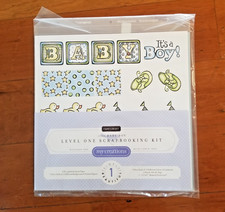 Close to My Heart 7006A Baby Boy Level One Scrapbooking Kit NEW