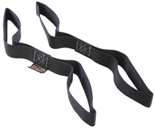 Powertye 1.5" x 18" Soft-Tye Black Straps (42192)