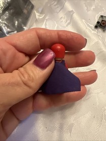 Lego Minifigure REAL MINI FIG MARVEL Xmen X-Men Magneto 6866 ^