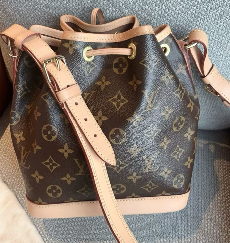 Louis Vuitton Noe BB Monogram Bucket Shoulder Bag Cross body Brown
