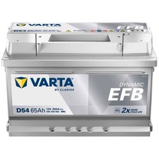 VARTA D54 Blue Dynamic EFB 12V 65Ah 650A Autobatterie inkl. 7,50 € Pfand