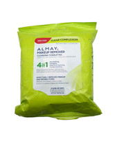 ALMAY 4-1 Makeup Remover Cleansing Towelettes CLEAR COMPLEXION 25ct