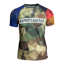 SK Laufshirt DEU-ROPA Classic green kurzarm f...