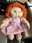 Vintage Cabbage Patch Doll 1978-1982 Red Hair Blue Eyes/Signed Xavier Roberts