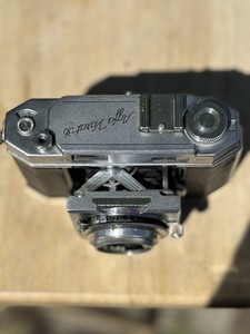 Vintage 1950s Agfa Karat 36 German 35mm Folding Range Finder Camera