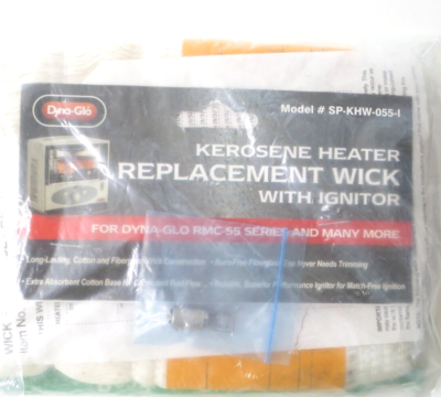 Dyna Glo Keroseen Heater Replacement WICK with IGNITOR Model SP-KHW-055-I  872076025078 | eBay