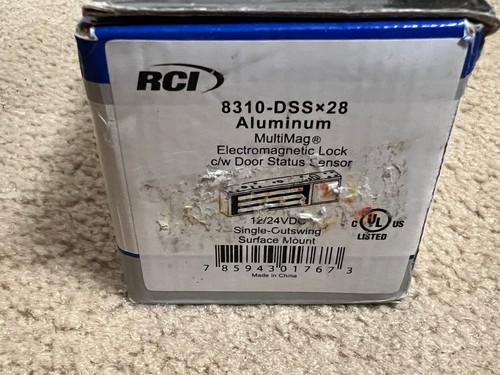 RCI 8310-DSSx28 MultiMag 12V/24V DC w/ Door Status Sensor Single Out-swing Door - Picture 3 of 5