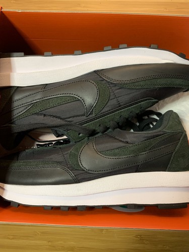 Nike LD Waffle Sacai Black Nylon Size US 11 - Picture 2 of 6