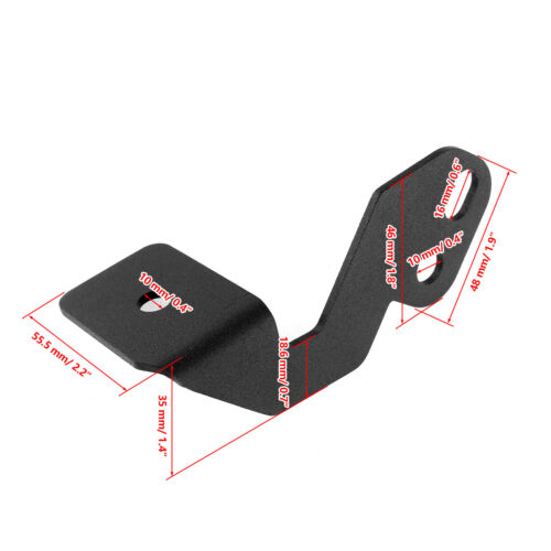 For Polaris RZR XP 1000 2014-2020 Front A-Pillar LED Cube Light Mount Brackets - Picture 9 of 9