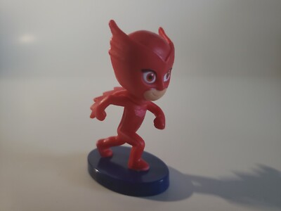 Just Play PJ Mask Owlette 2.25 in. Pose PVC Cake Topper - Mini Action Figure