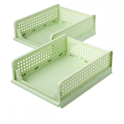 StoreSmith Juego de 2 organizadores pequeños de pila y diapositivas - Almacenamiento modular - Imagen 3 de 6