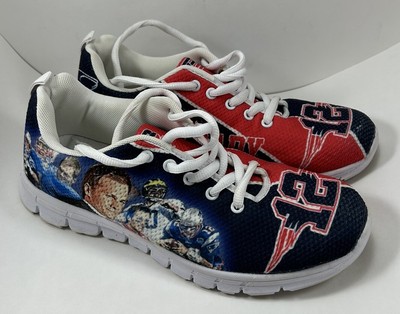Tom Brady Patriots Career Faces Custom Sneakers Size Men