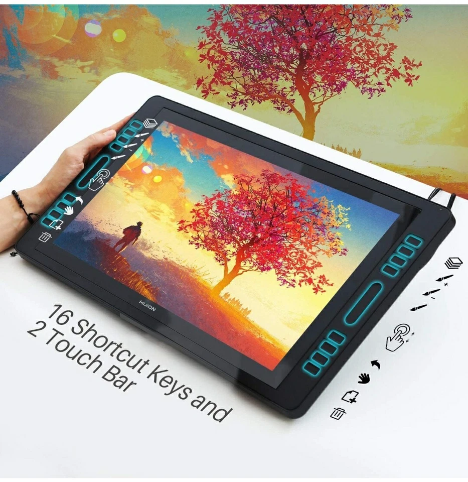 HUION Kamvas Pro 20 Graphic Drawing Monitor 19.5 Inch - Upgraded Version  - Image 4 of 4