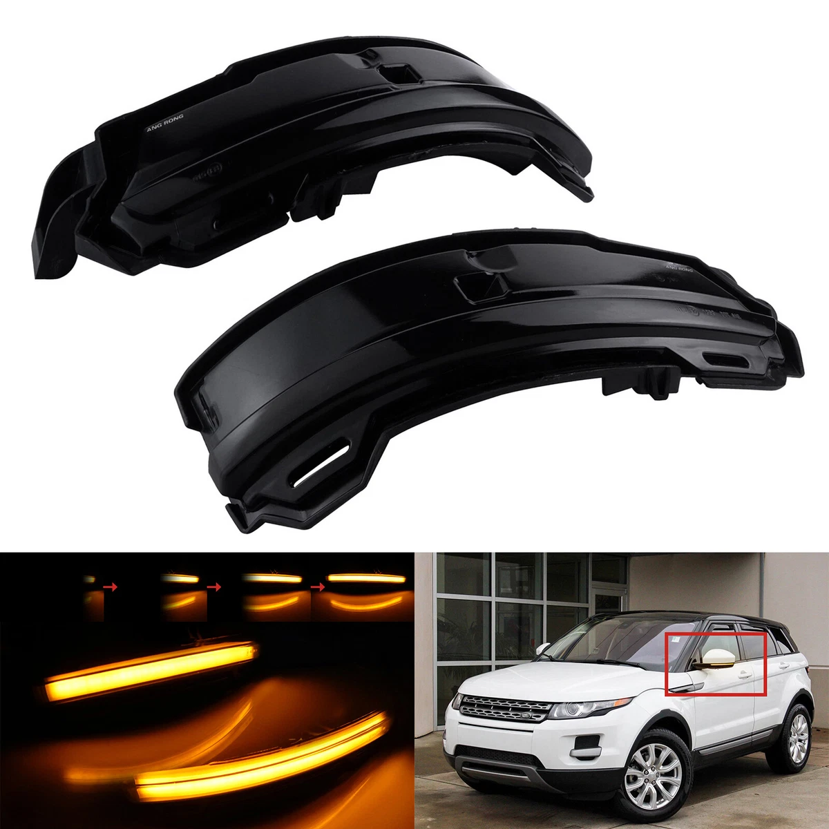 Ultimate Styling Land Rover Discovery Sport Heated Convex Mirror Glass – Drivers Side 2014-2020