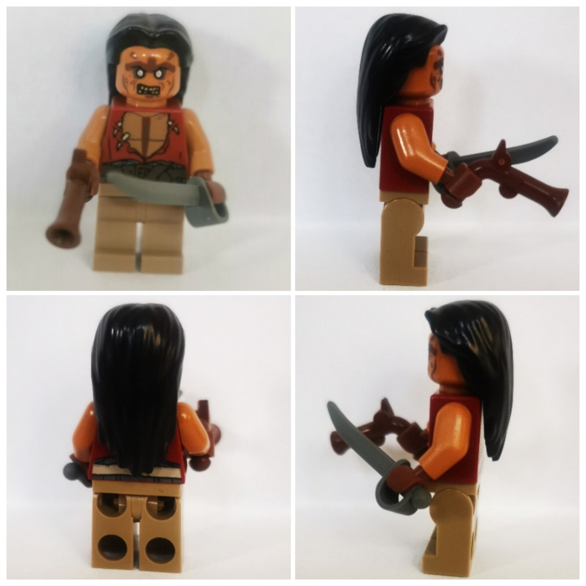 LEGO Yeoman Zombie, PIRATES OF THE CARIBBEAN, set 4195: Queen