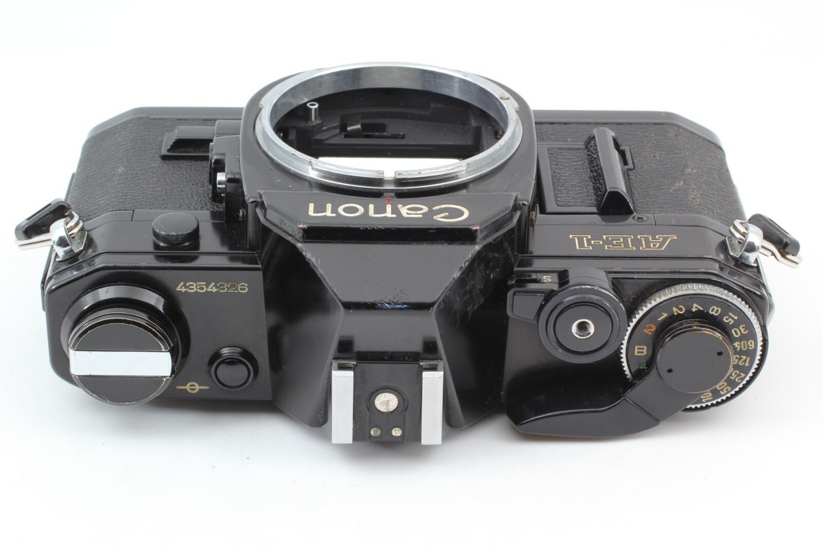 Exc+++++5] Canon AE-1 Black Body FD NFD 50mm F1.8 S.C SC