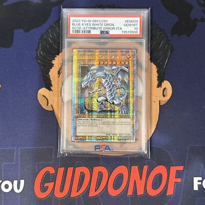 💎PSA 10 GEM MINT 2023 YU-GI-Oh! LC BLUE-EYES WHITE DRAGON EN004