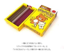 Kameyama x Rilakkuma 2 Favor Aroma Incense Sticks Cake  Tropic Juice        