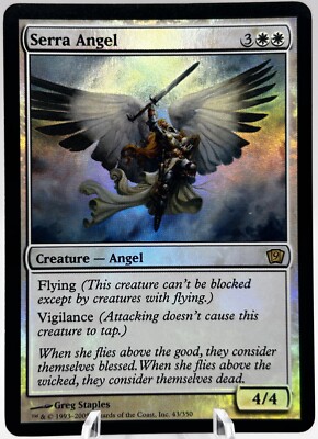 Serra Angel 43/350 Foil 9th Edition 9ED MTG LP