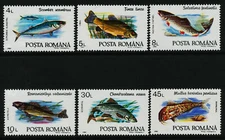 Romania FISH 1992 Topical Mint Never Hinged Complete Set #3728 - 3733 