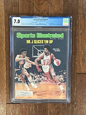 Basketball magazine clinic 51冊セット CGC 7.0 Sports Illustrated May 17, 1976 Julius Erving Dr. J Slices