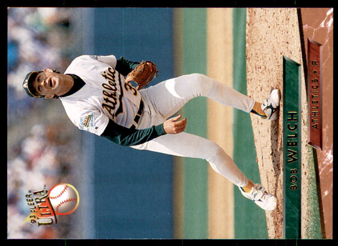 1993 Ultra #263 Bob Welch – Athletics