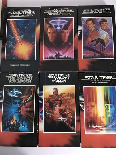 Star Trek - The Movie Collection (VHS, 6-Tape Set) D3 - Picture 4 of 12