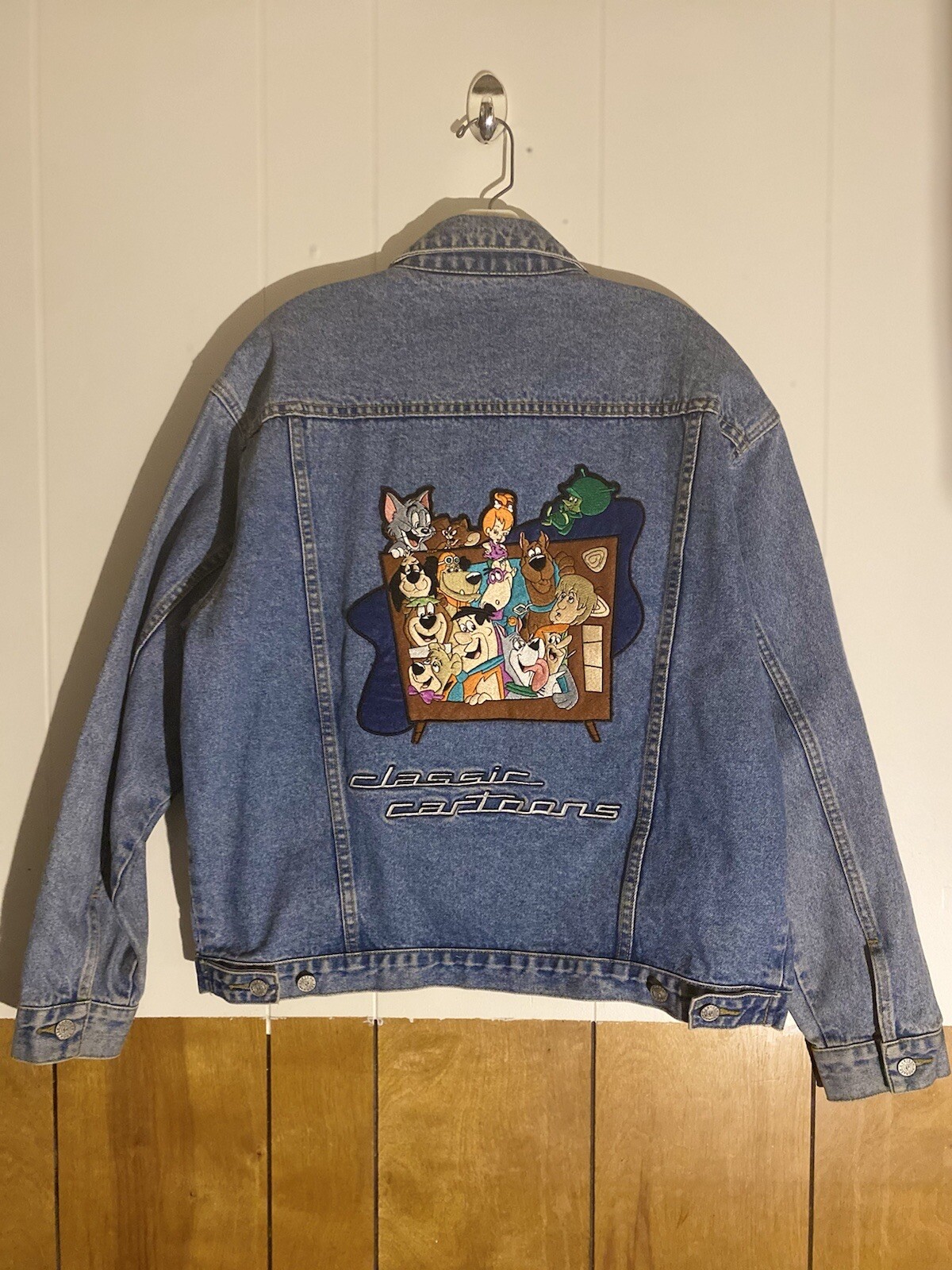 Vintage 1997 Cartoon Network Denim Jacket Gem