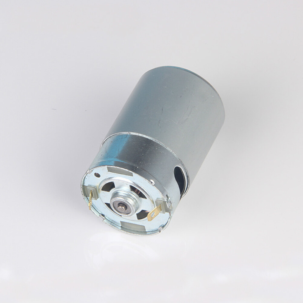 RS550 12V 19500 Tr/min Moteur à Courant Continu Avec Monovitesse 9 Dents Et Couple élevé De