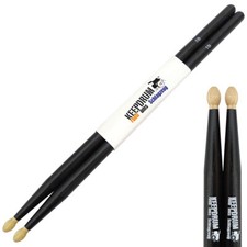 keepdrum 5BB Black Hickory Drumsticks Schwarz...