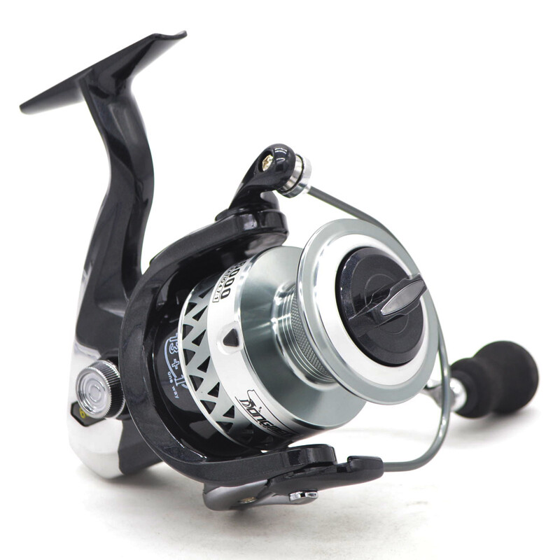 15 lb fishing reels Lightweight Spinning Fishing Reel Aluminum Spool 5+1 Ball Bearings 15LB Max  Drag