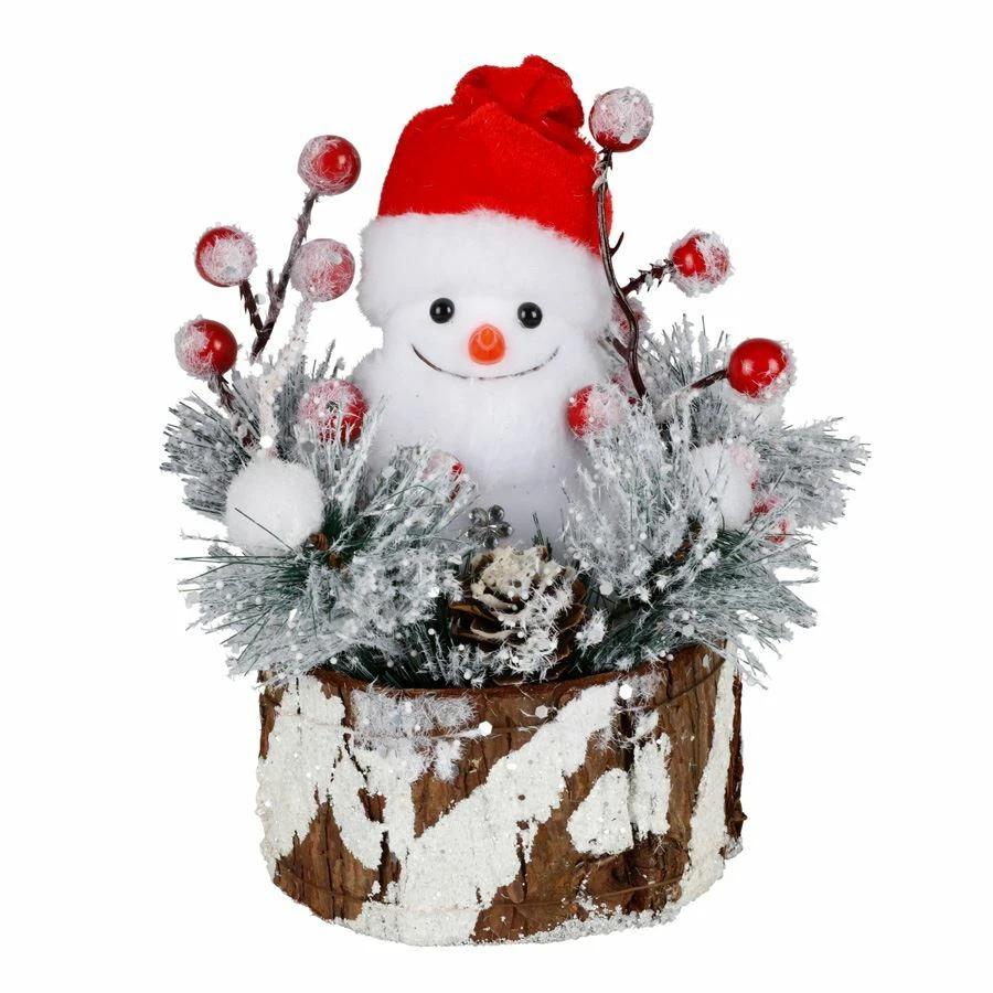 Miniatura Pupazzo Di Neve Per Albero Di Natale – Town Square, Scala 1:12, 3 Pezzi - Foto 5